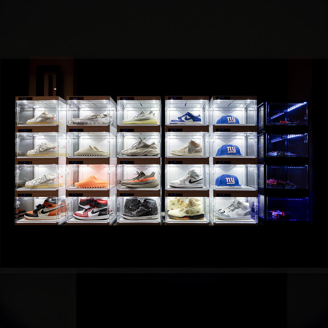 SCHUMI F1 Cases | The Ultimate Illuminated Slide Out Case with Remote (2 Case Pack)