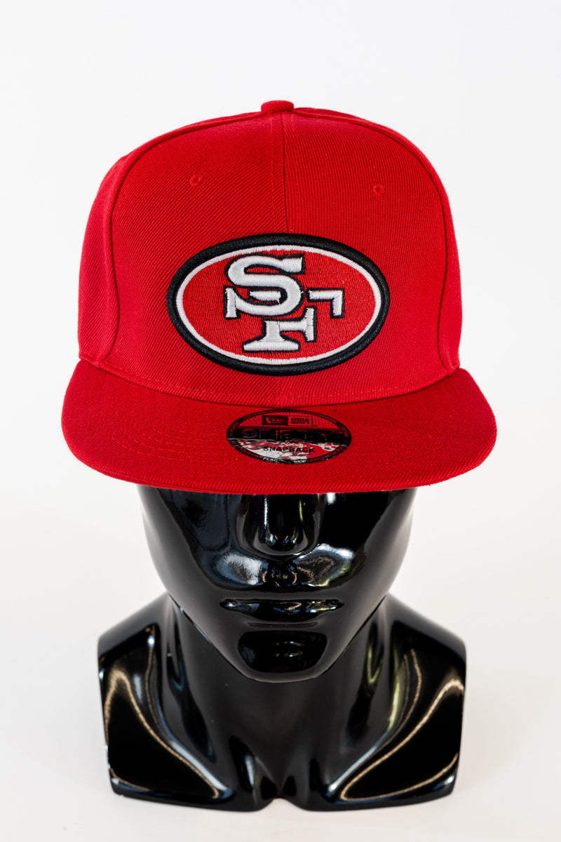 Youth Scarlet San Francisco 49ers Lock Up Snapback Hat, Red