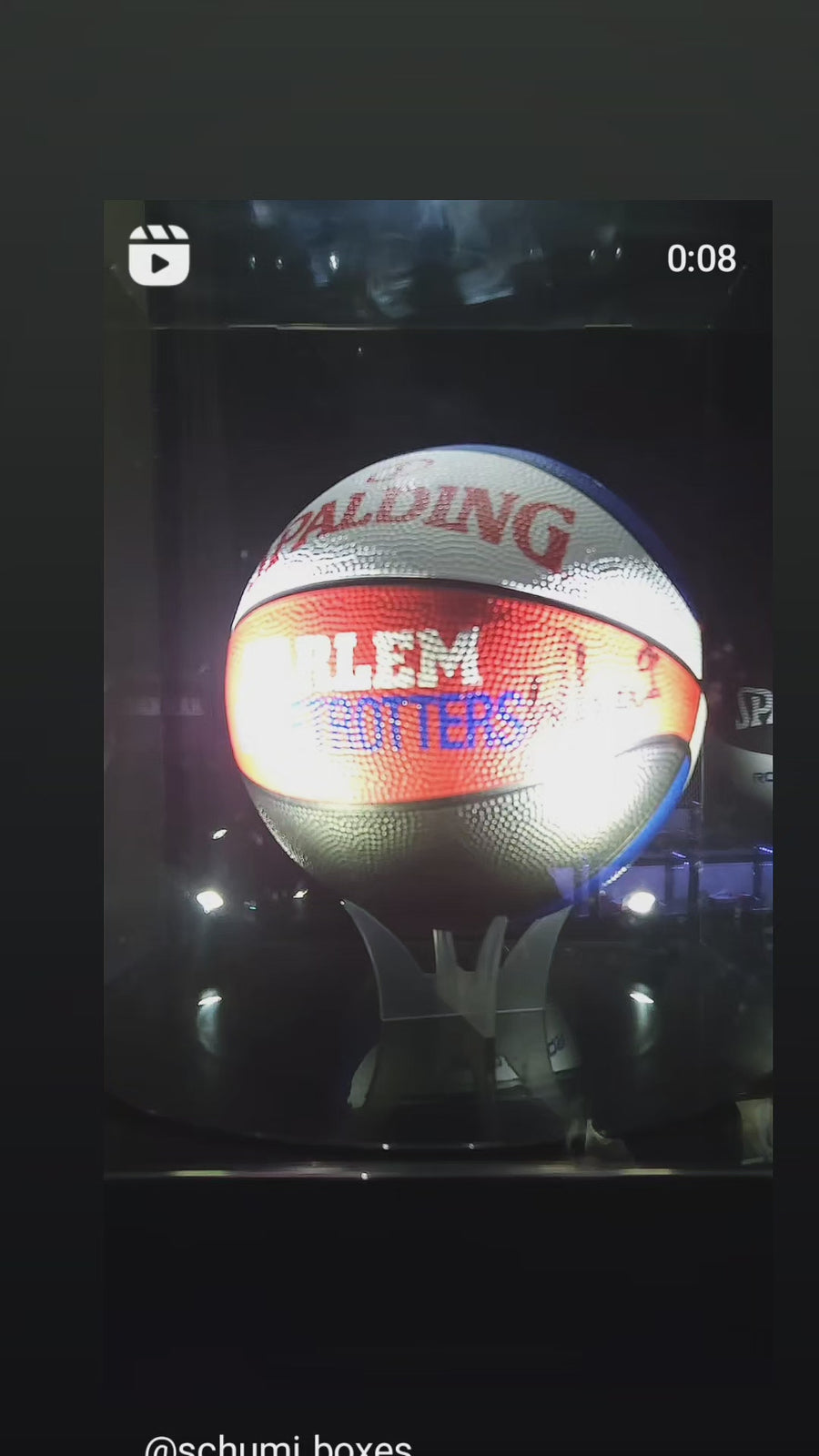 SCHUMI 360 Tall LED Display Crate for Sneakers & Collectables