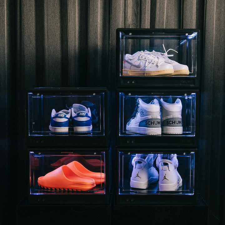 SCHUMI 360° LED Display Crate for Sneakers & Collectibles