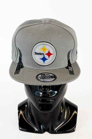 
                  
                    Load image into Gallery viewer, Pittsburgh Steelers - Grey Snapback Cap
                  
                