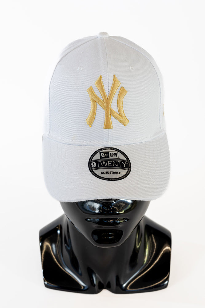New York Yankees - White & Gold Cap